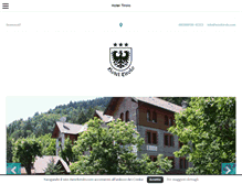 Tablet Screenshot of hoteltirolo.com